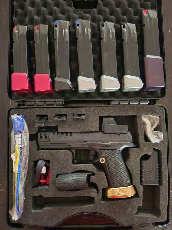 Walther Q5 Steel Frame &amp; Extras