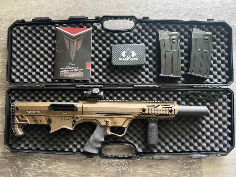 Tactical Shotgun - 12 Gauge Bullpup - Black Aces