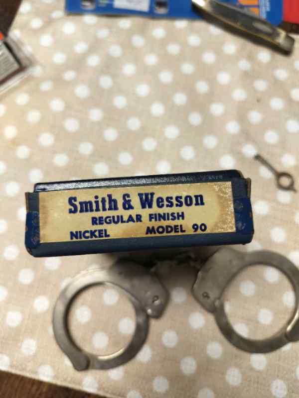 Vintage S&amp;W Duty Handcuffs 