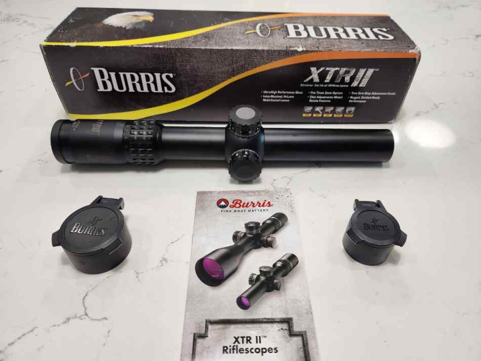 Burris XTR II Gen 3 Tactical Rifle Scope