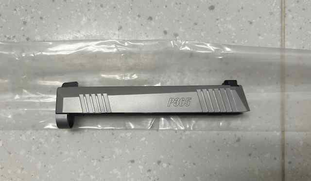 P365 Complete Slide Assembly Stainless (9mm)