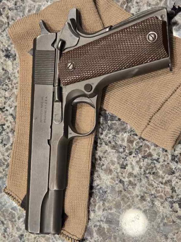 1943 Remington Rand 1911a1 all original finish 