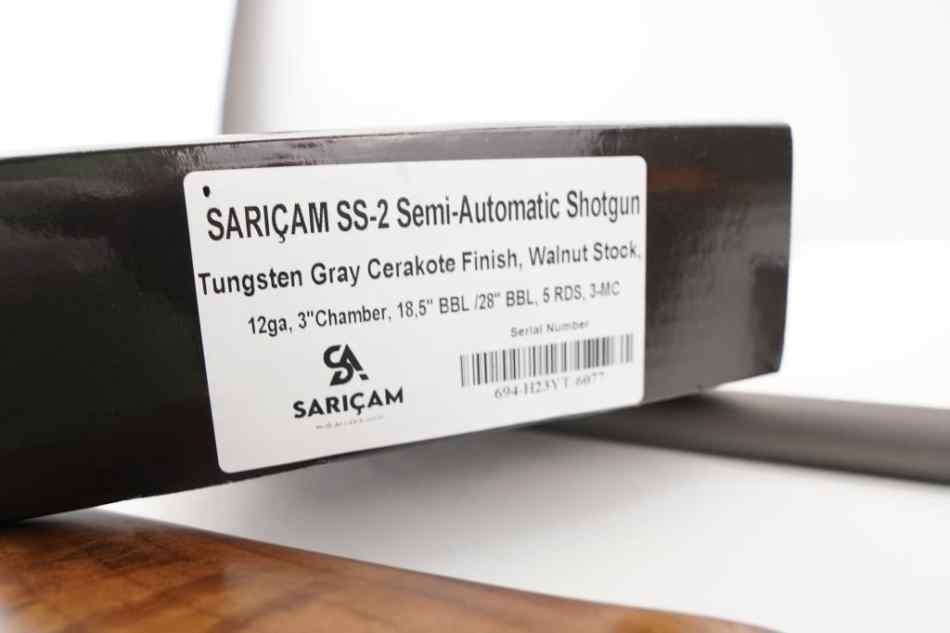 Saricam SS-2 Semi-automatic 12GA Combo