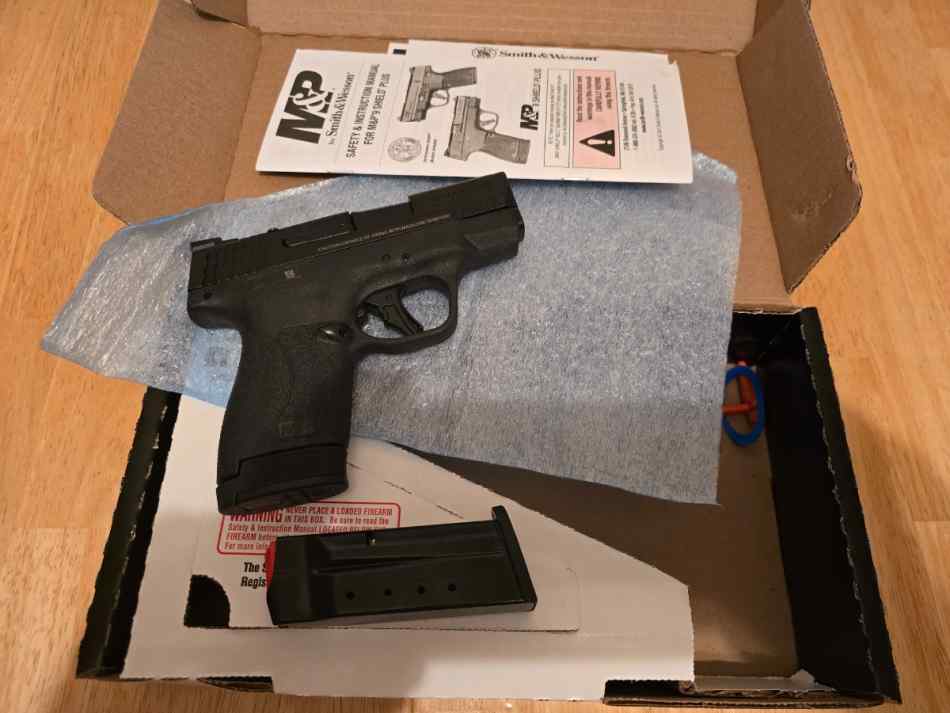 Smith &amp; Wesson M&amp;P9 Shield Plus OR NTS 9mm NEW