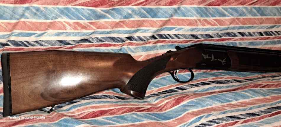  IVER JOHNSON 600 O/U 12GA 3" 28"VR MATTE BLACK WA