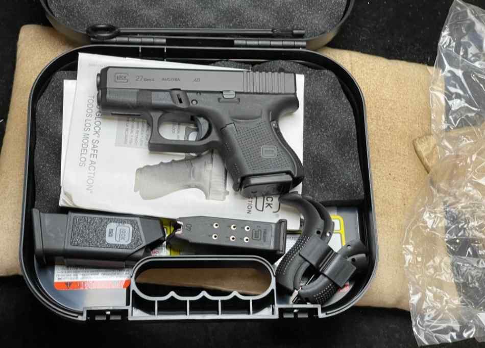 Glock Model 27 Gen 4 40 S&amp;w 