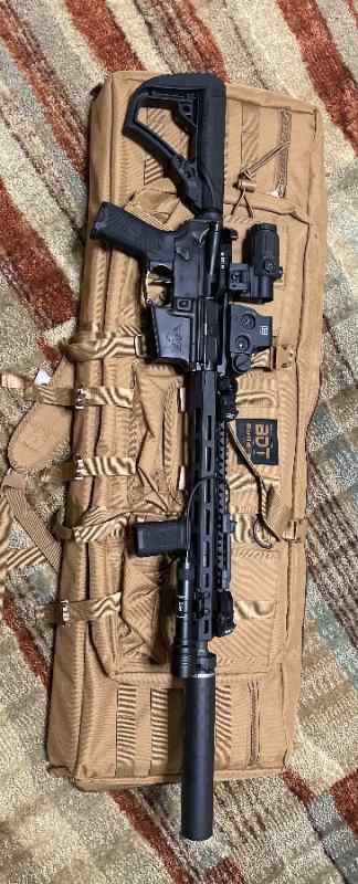 AR 15 custom 5.56, CZ SP01 trade lawn equipment