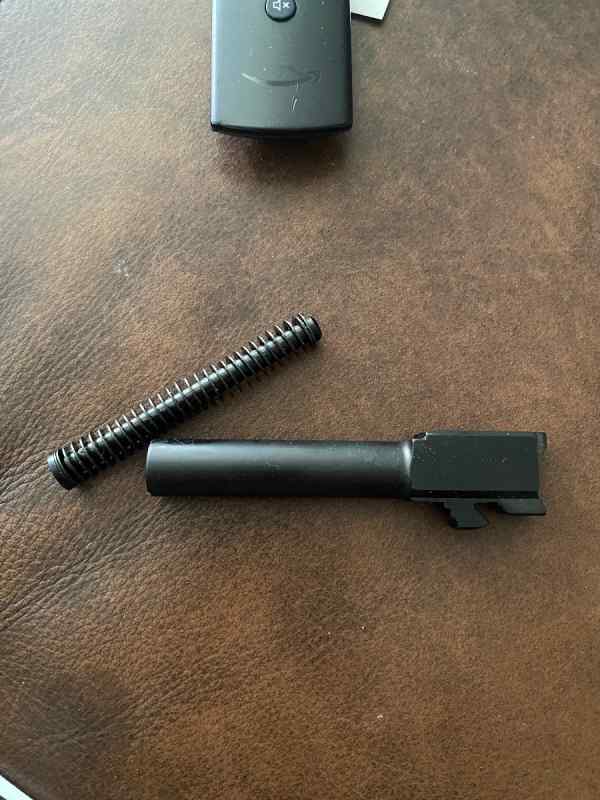 Glock 19 Gen 1-3 Barrel &amp; rod $30