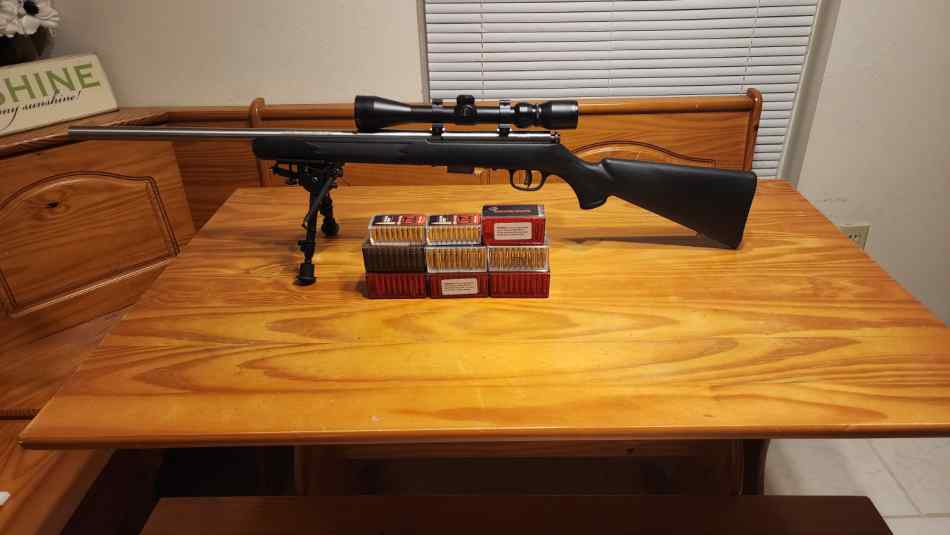 Savage Model 93R17HMR  17CAL WITH AMMO