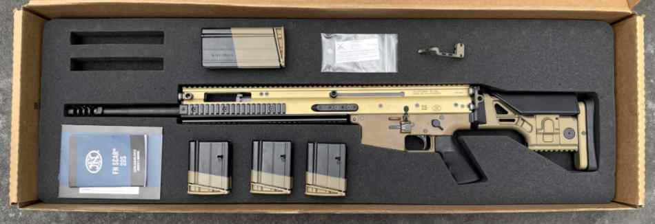 FN SCAR 20S 7.62 20&quot; 1:12 w/ accessories