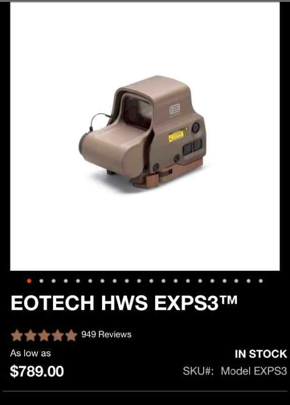 Eotech Exps3 FDE