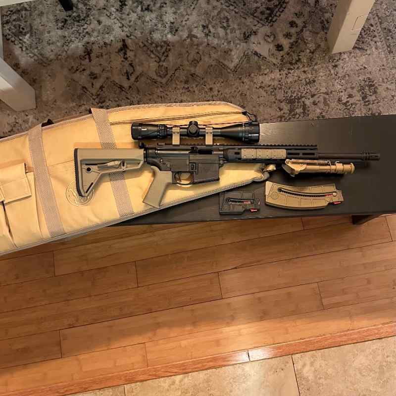 (WTS)MP 15-22 Rifle w/ Bipod, Scope - CASH ONLY NT