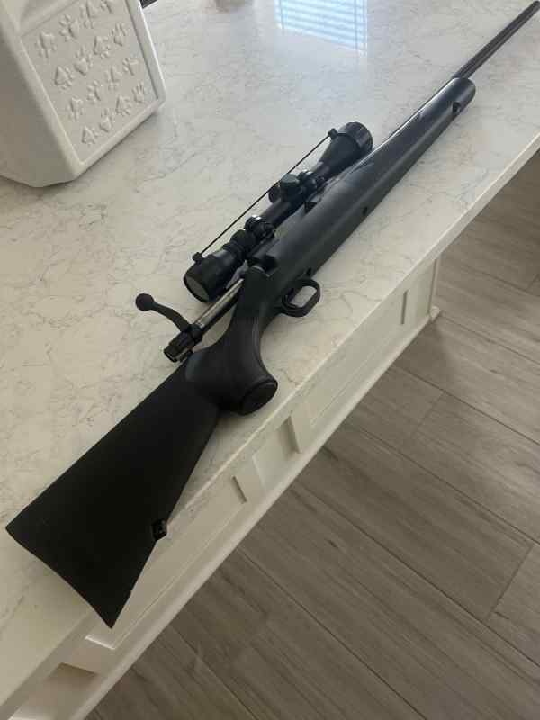 Mossberg .308 with scope 