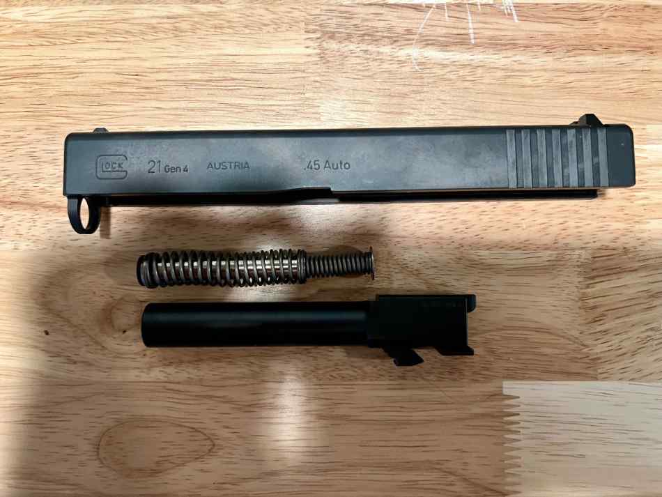 Glock 21 Gen4 Complete Slide