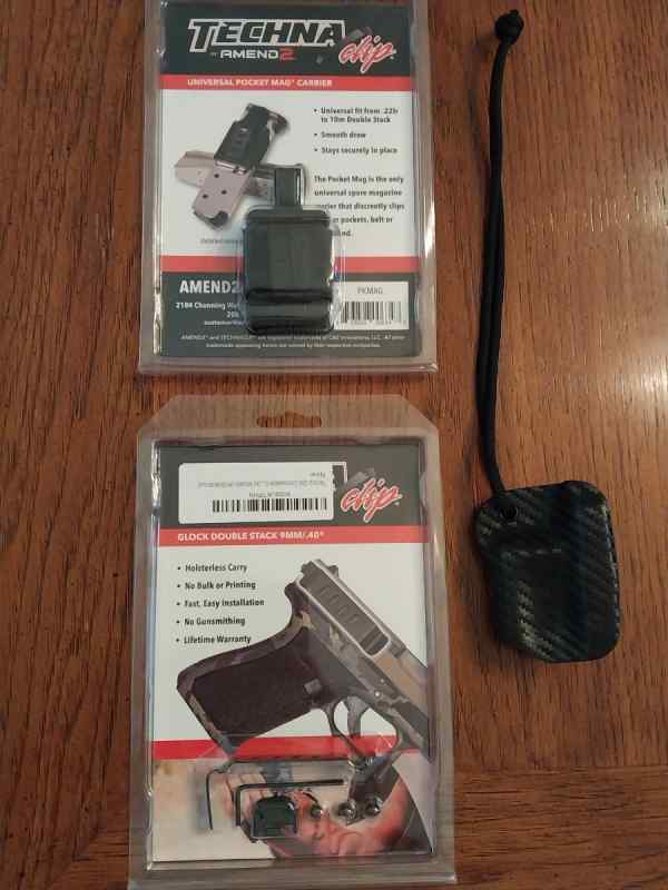 GLOCK TECHNA CLIP - MAG CARRIER - TRIGGER GUARD