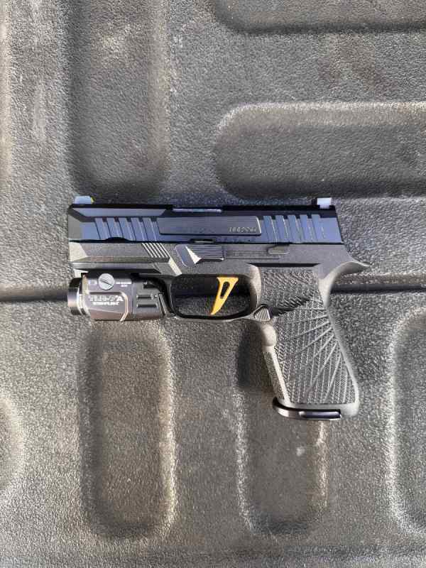 Sig p320 x-carry custom works build