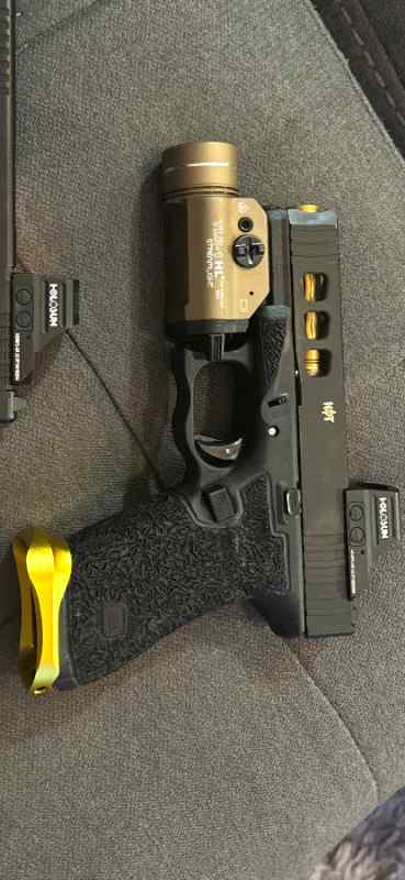 Custom glock 45 gen 5 ported barrel