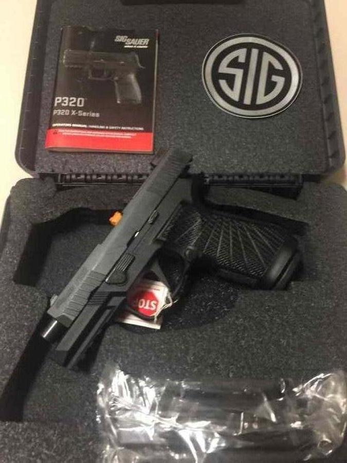 FS/FT Sig P320 XCarry 9mm Pistol 3.9” Barrel