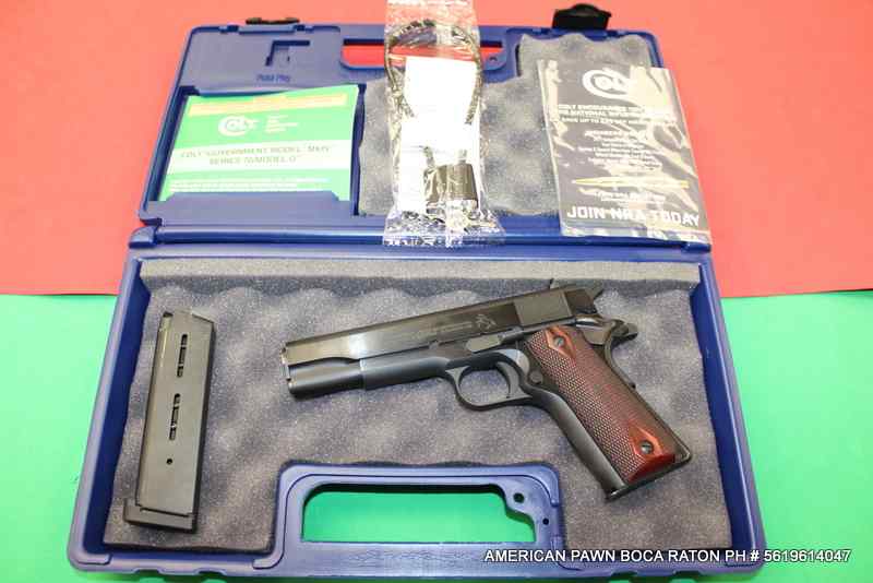 COLT 1911 MODEL 0 GOVERNMENT MODEL 01911C SERIES 7