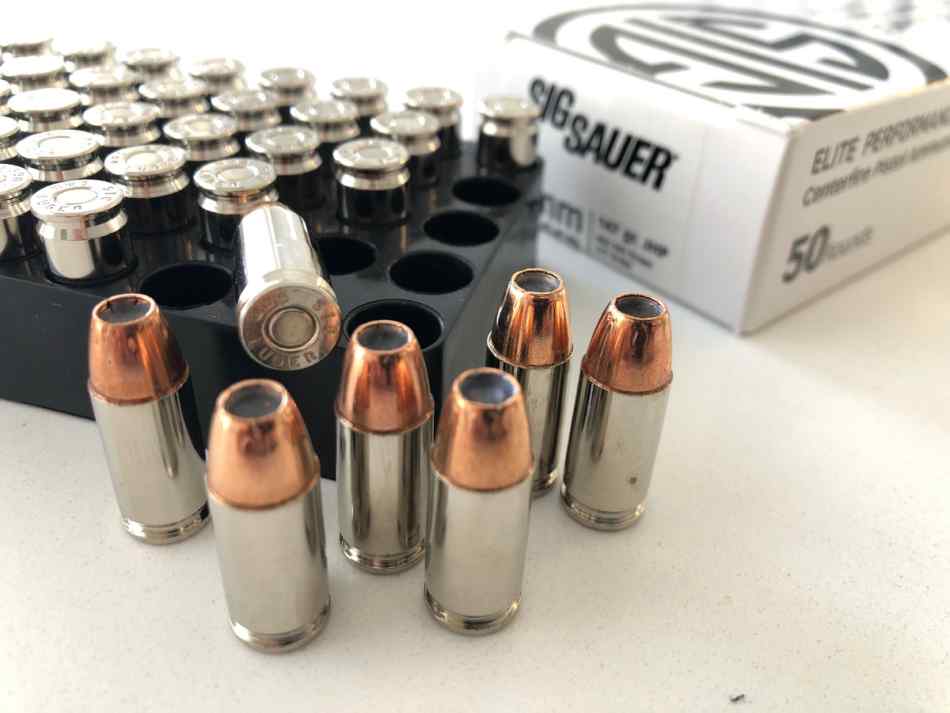 Sig Sauer 9mm Hollow Point Defensive Ammo