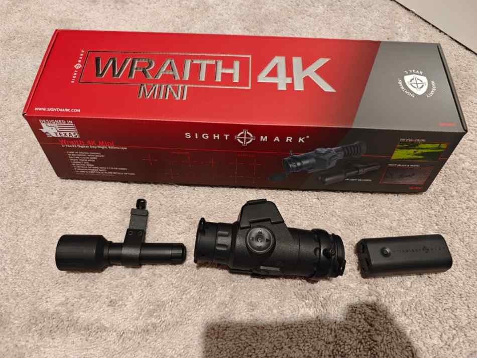 Sightmark Wraith 4K Mini 2-16x32 + battery pack