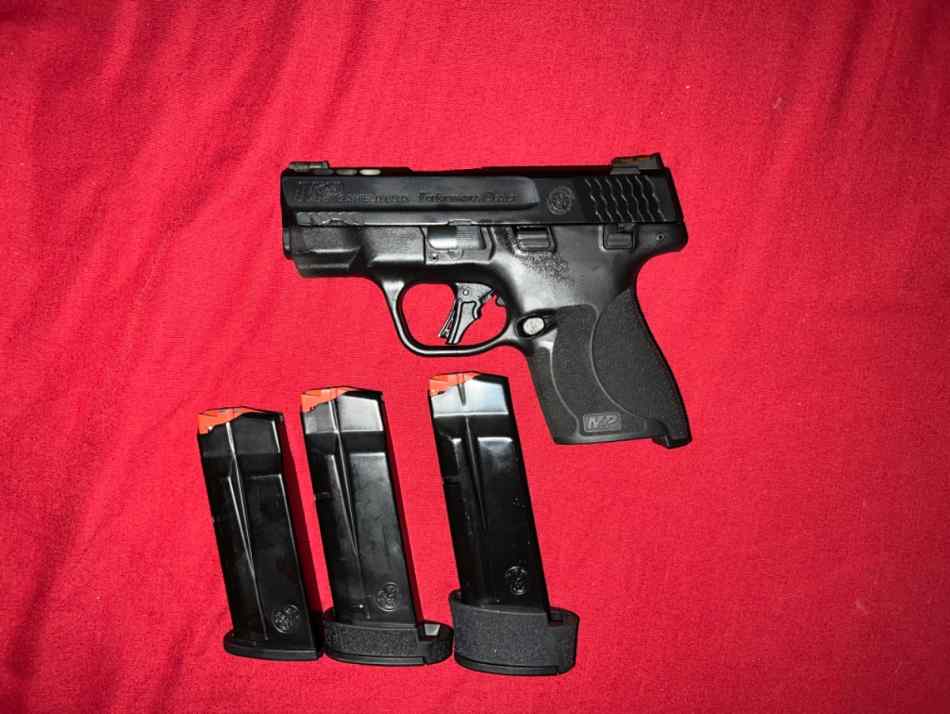 S&amp;W M&amp;P9 Shield Plus Performance Center 3.1 in