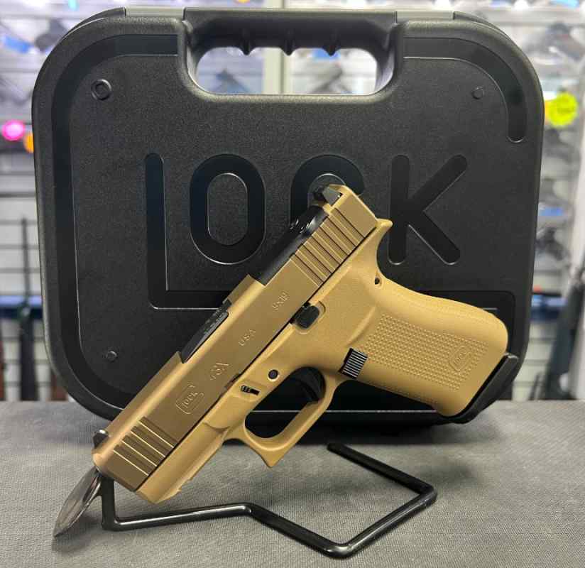 Glock 43X Apollo Custom FDE 9mm Optic Ready Pistol