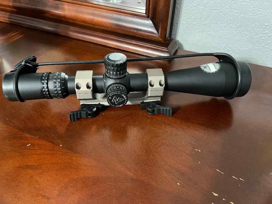 Nightforce nxs 3.5-15x50 fs/ft