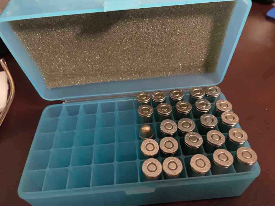 45 long colt shells loaded with pure silver bullet