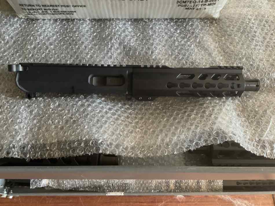 AR9 9mm Complete Upper 7.5”