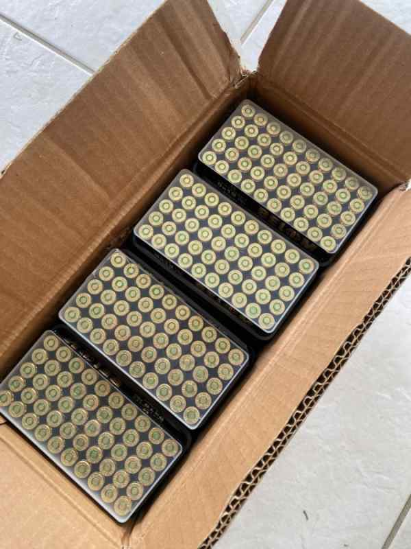 9mm Belom 124gr brass ammo - 2000 rounds