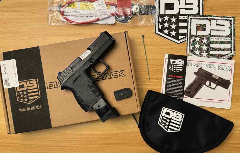 Diamondback DB9 compact 9mm handgun