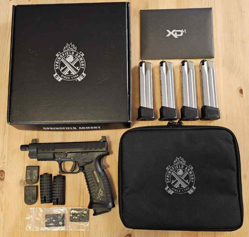 Springfield XD-M Elite OSP Tactical 9mm - 5 mags