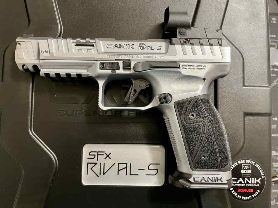 Canik Rival SFX S with Mecanik MO3 Optic racer!