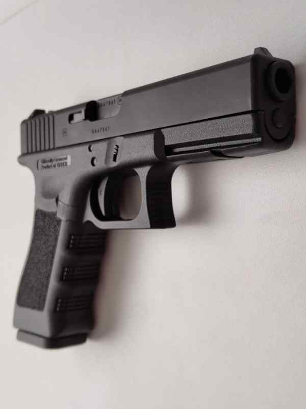 GHK Glock 17 airsoft STEEL slide &amp; barrel