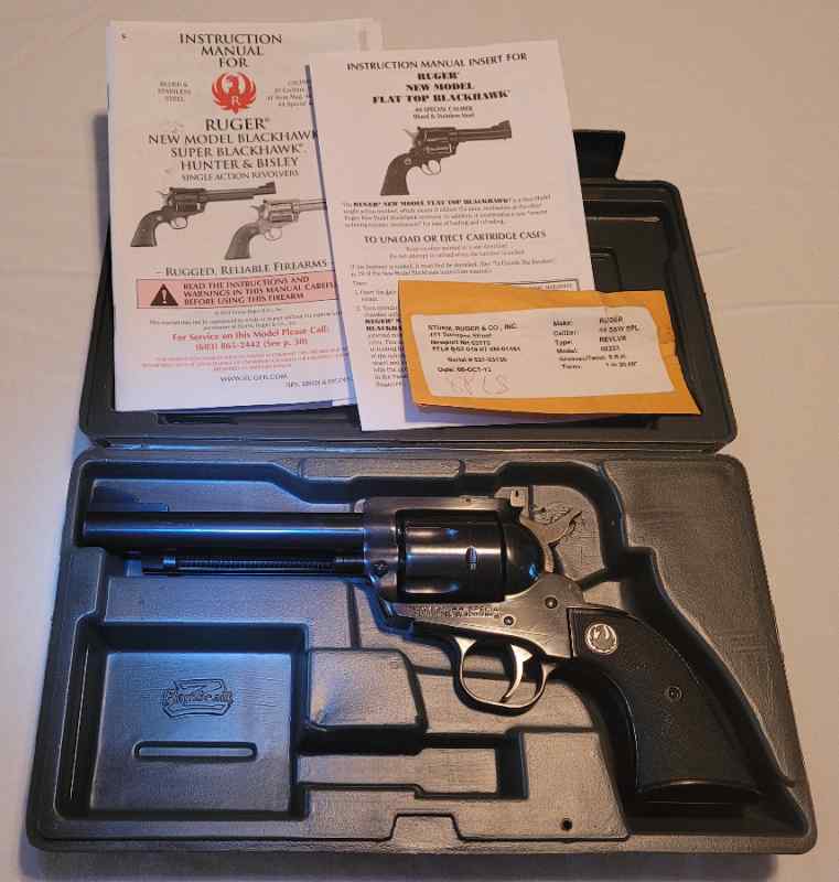 Lipsey Ruger Blackhawk Flattop 44 Special