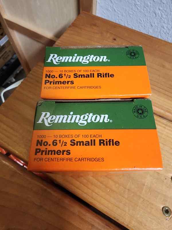 2000 Remington 6.5 Small Rifle Primers