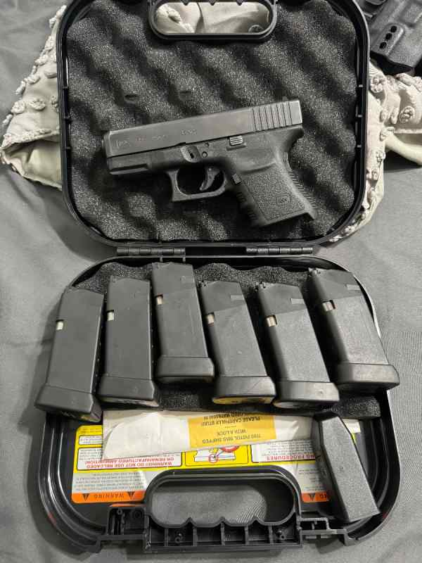 Glock 30SF Gen 3, 6 factory magazines