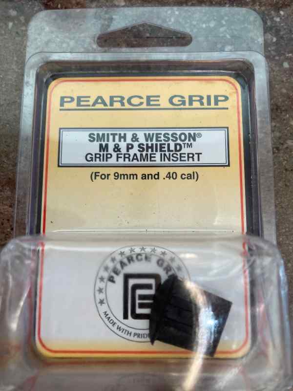 New Pearce grip plug