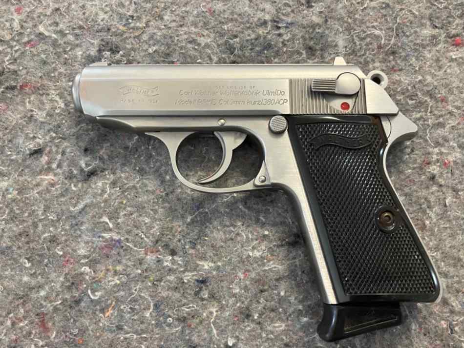 Walther PPK/S Stainless Steel Interarms .380