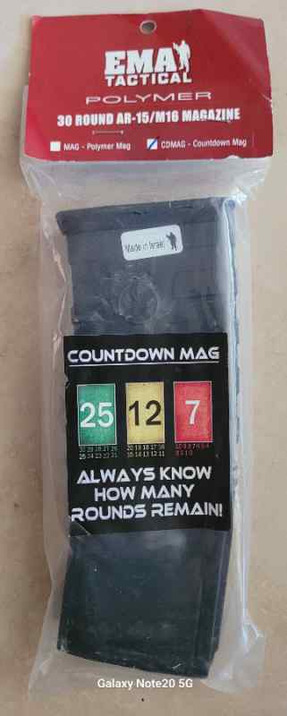 CAA CDMAG Countdown AR15/M4 Mags 30 Rnds - NEW