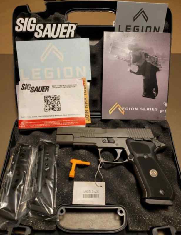 Sig Sauer P220 10mm Legion SAO R2, 3-8 Rd mags