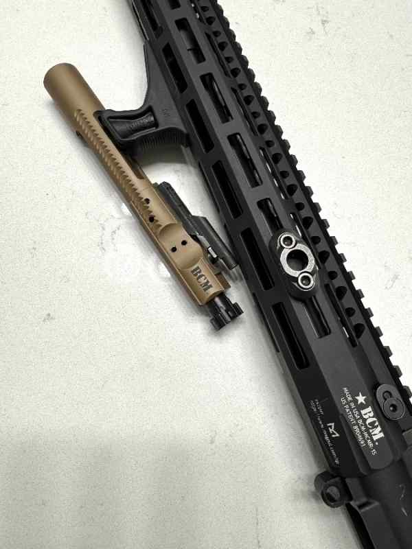 16inch BCM upper.FdE BCG Ballisticadvantage Barrel