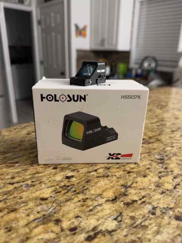 Holosun HS507k 2MOA DOT &amp; 32MOA CIRCLE