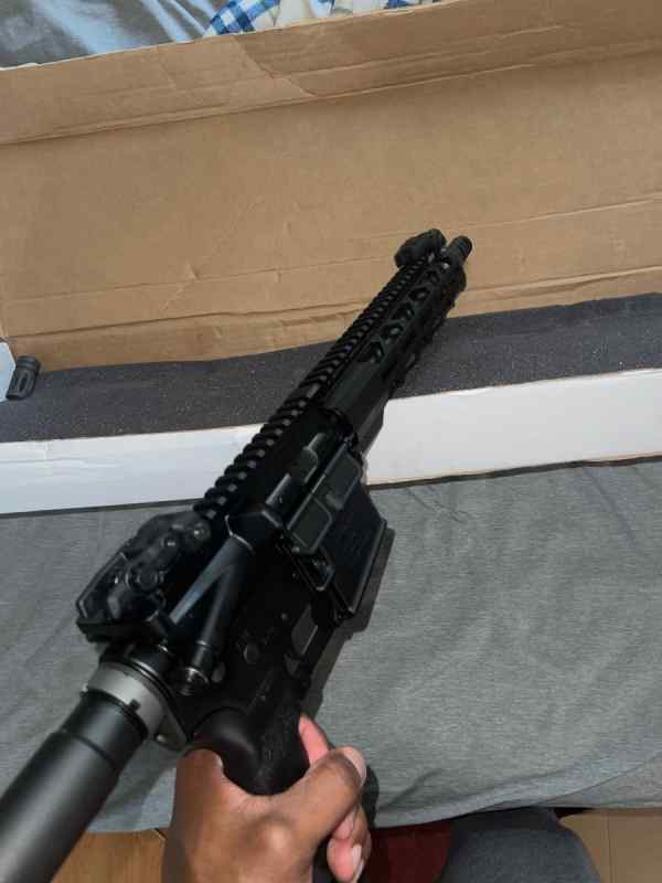 10.5 inch AR chambered in 7.62