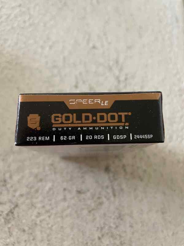 .223 Speer Gold Dot Ammo - Cheap!!!
