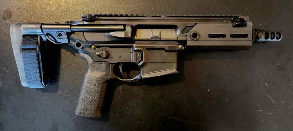 Sig Sauer Rattler 5.5&quot; 300BLK with OEM brace