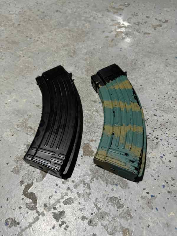 Korean AK metal magazines with KCI USA followers 2