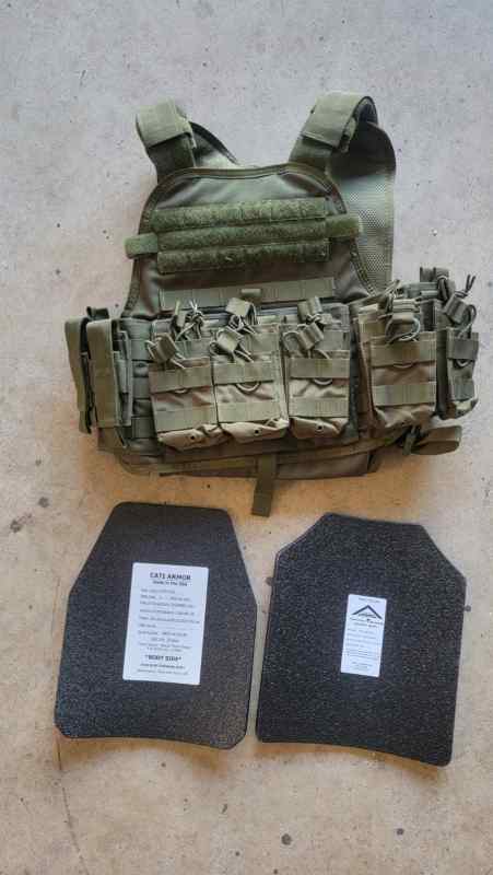 Condor plate carrier with armor