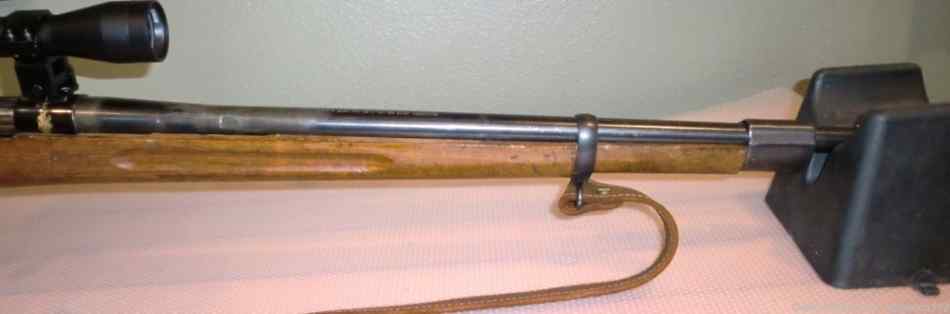 Swedish M38 Husqvarna with a Remington 6 mm barrel